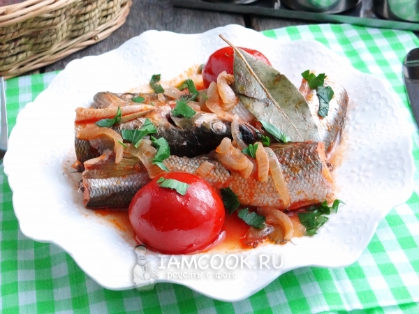 Рецепт корюшки с томатами в мультиварке