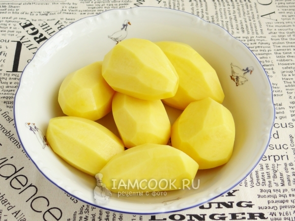 Почистить картофель