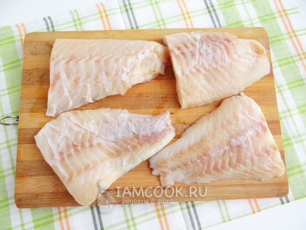 Порезать филе окуня