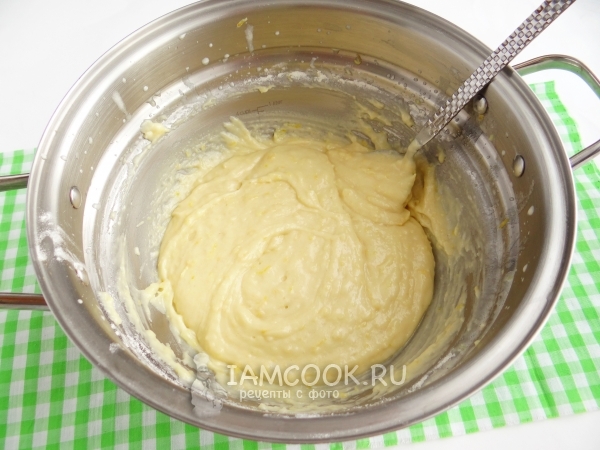 Размешать тесто