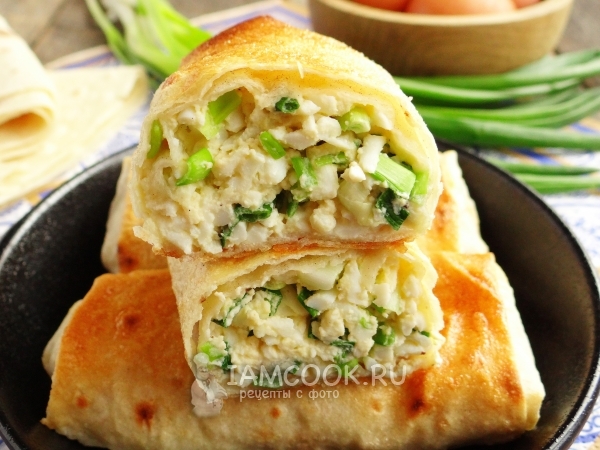 Пирожок в разрезе