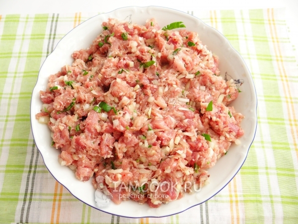 Вымесили фарш