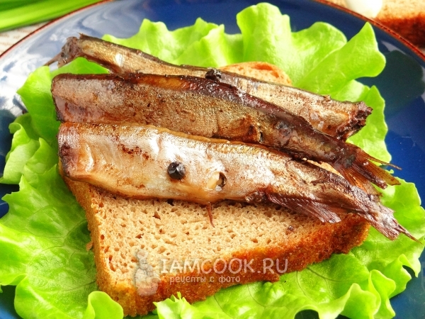 Готовые шпроты в мультиварке