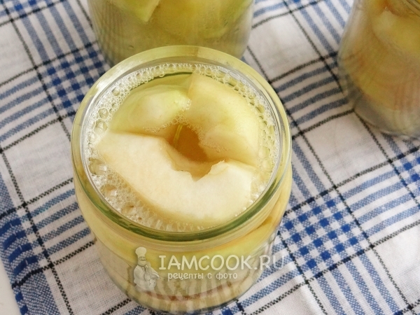 Залить груши сиропом