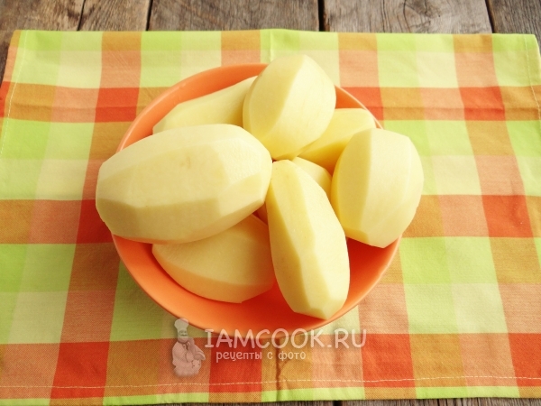 Почистить картофель