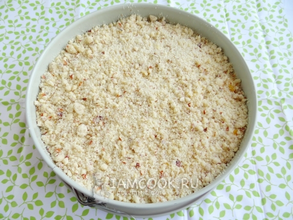 Посыпать штрейзелем