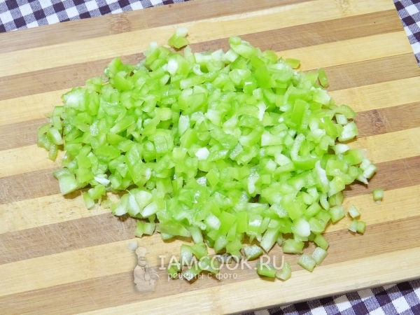 Порезать перец