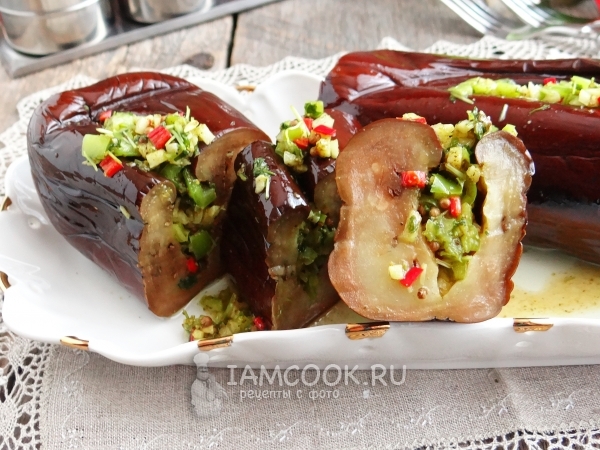 Фаршированные баклажаны