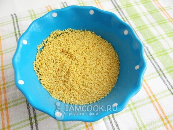 Промыть пшено