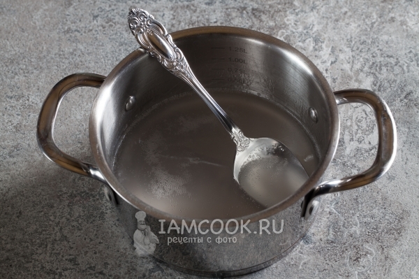 Приготовить заливку