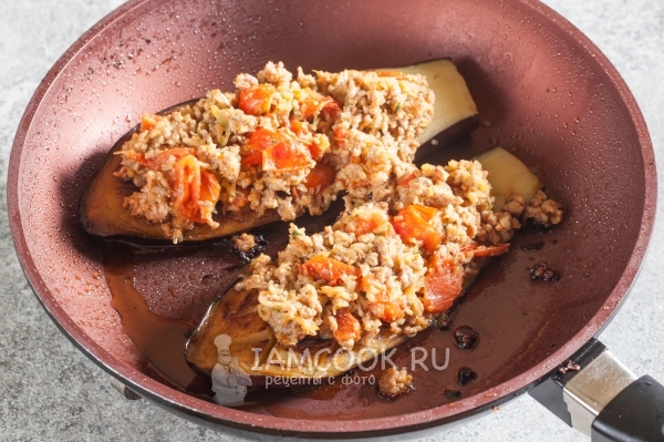 Нафаршировать баклажаны