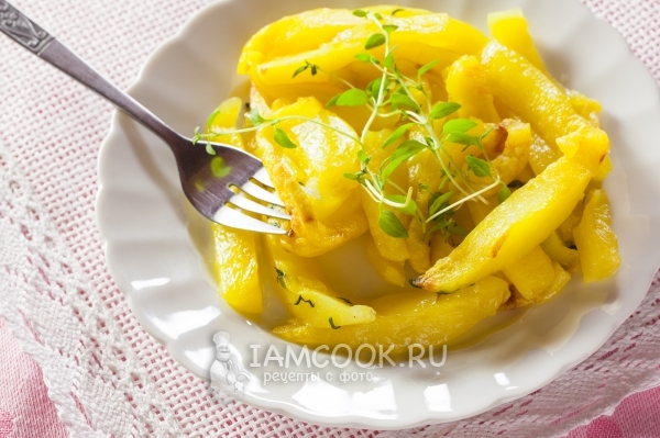 Фото жареной картошки в микроволновке