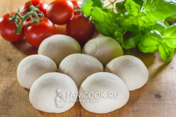 Рецепт классического теста для пиццы