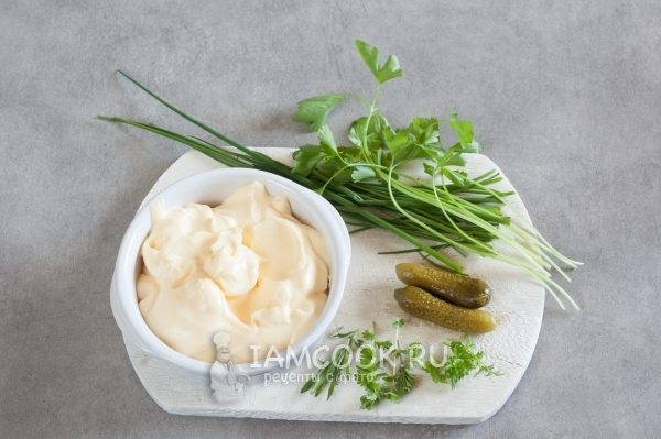 Ингредиенты для соуса Ремулад