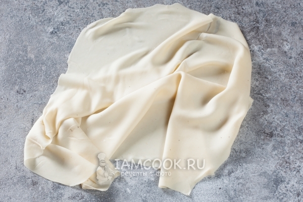 Раскатать тесто