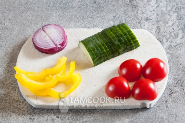 Порезать овощи