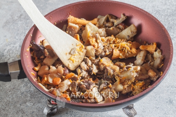 Добавить грибы