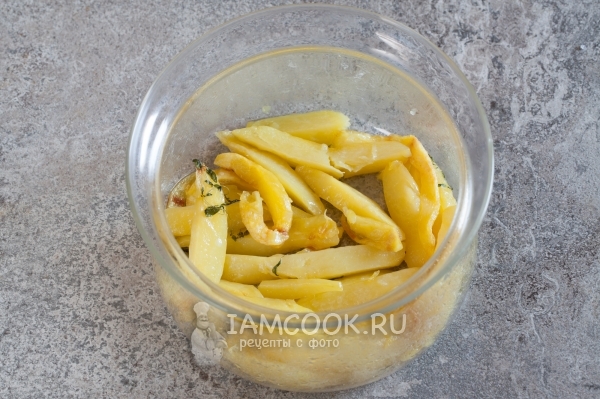 Пожарить картофель