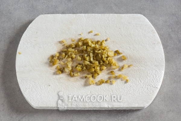 Порезать огурец