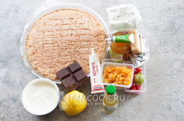 Ингредиенты для сицилийской кассаты