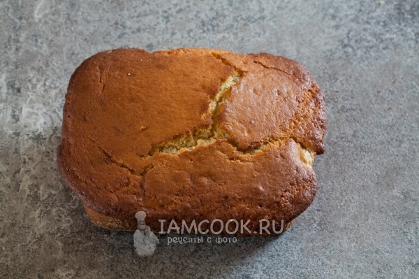 Рецепт бананового кекса на кефире