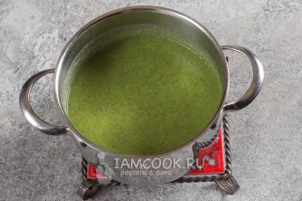 Пюрировать овощи