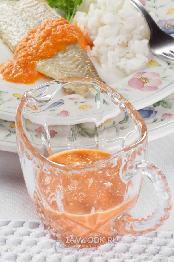 Рецепт сливочного соуса с перцем