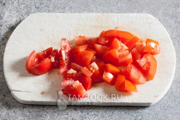 Порезать помидоры