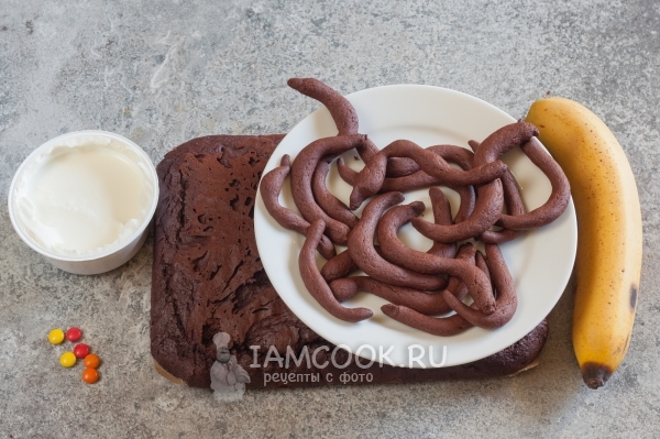 Подготовить компоненты для сборки торта