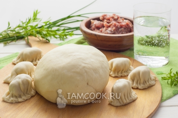 Рецепт теста на манты на минералке