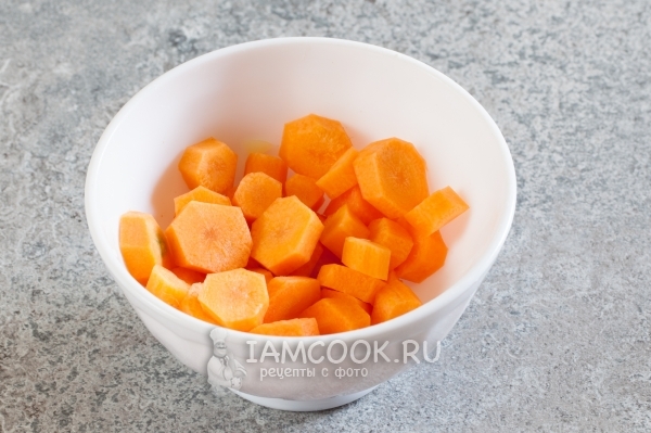 Порезать морковь