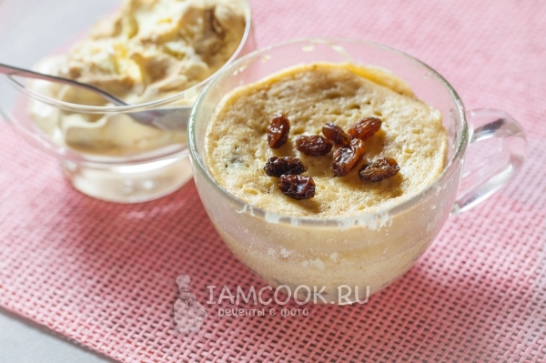 Фото творожных кексов в микроволновке за 5 минут