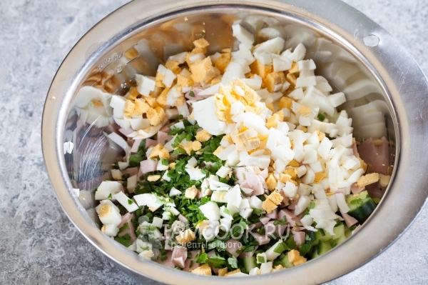 Положить яйца