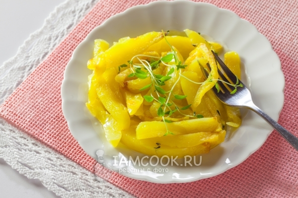 Рецепт жареной картошки в микроволновке
