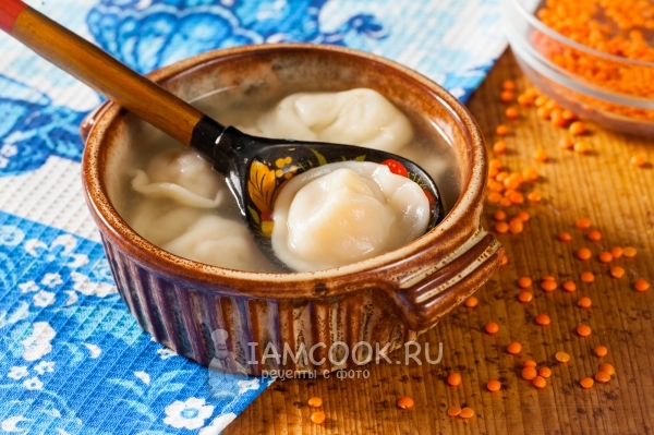 Фото пельменей с чечевицей