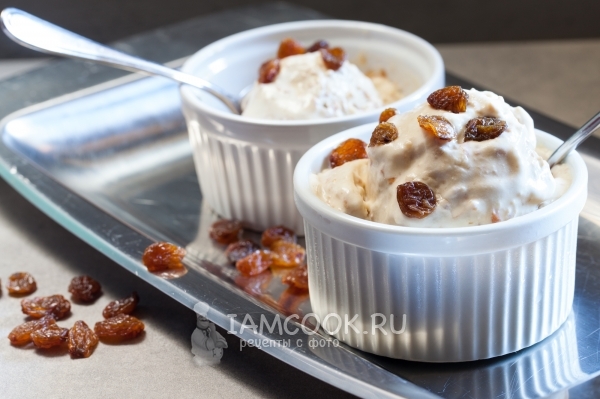 Фото мороженого с изюмом