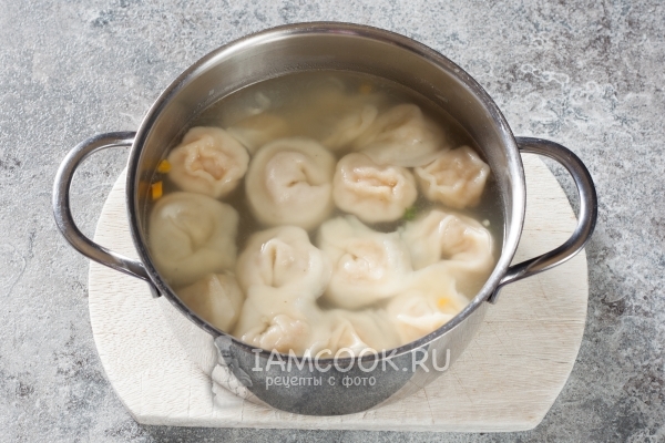 Сварить пельмени