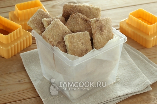 Фото постного песочного печенья