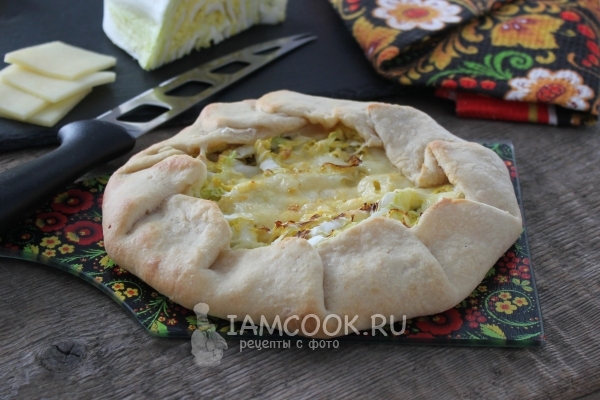 Фото галет с сыром и капустой