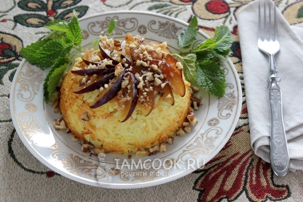 Фото иранского плова Тах чин