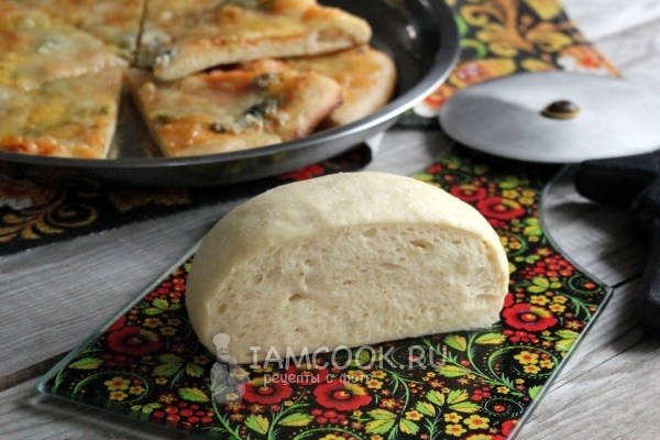 Рецепт теста для пиццы с мёдом