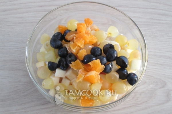 Размешать салат