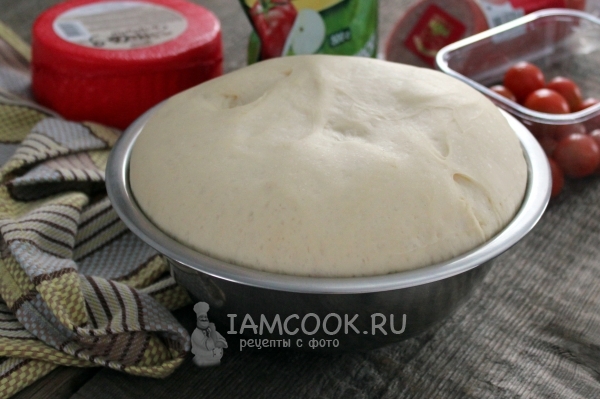 Фото дрожжевого теста с содой