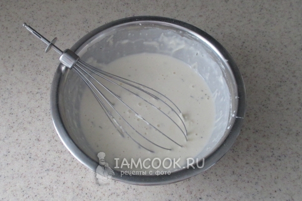 Размешать тесто