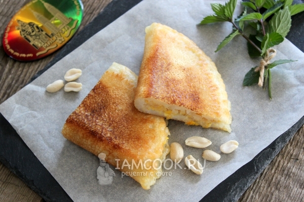 Рецепт блинов Апам балик (Apam balik)