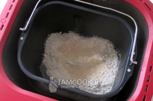 Соединить ингредиенты для теста