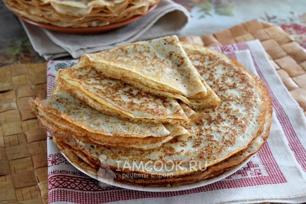 Фото блинов на кулеше