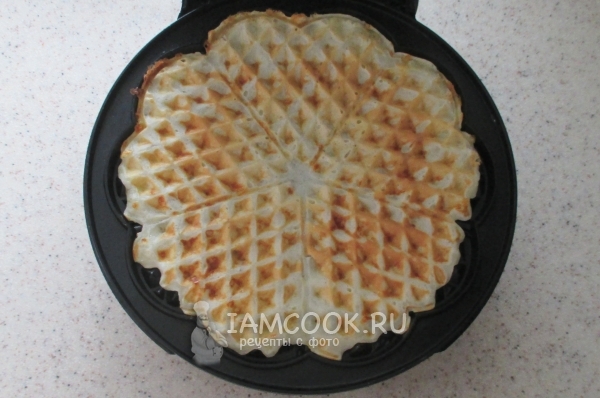 Пожарить вафлю