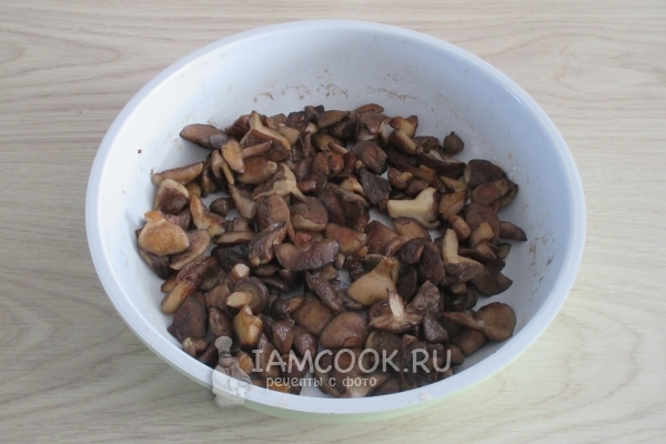 Пожарить грибы