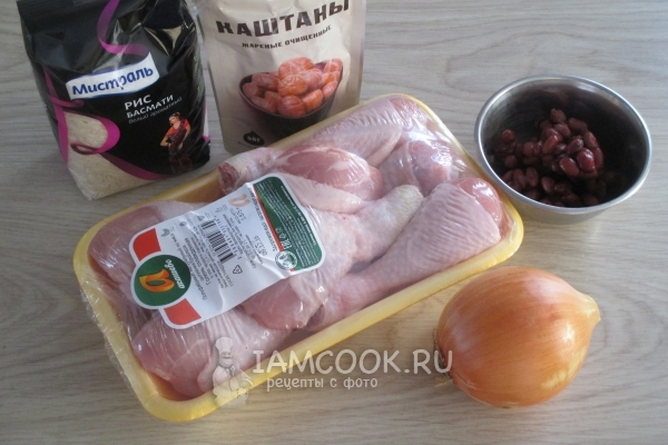 Ингредиенты для дошеме плова